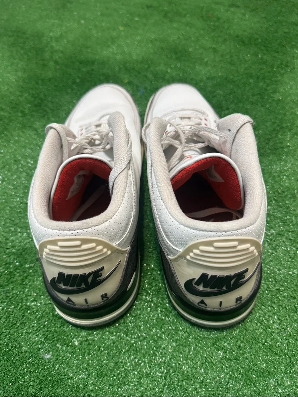 Mens Air Jordan 3 Retro White Cement Size 17